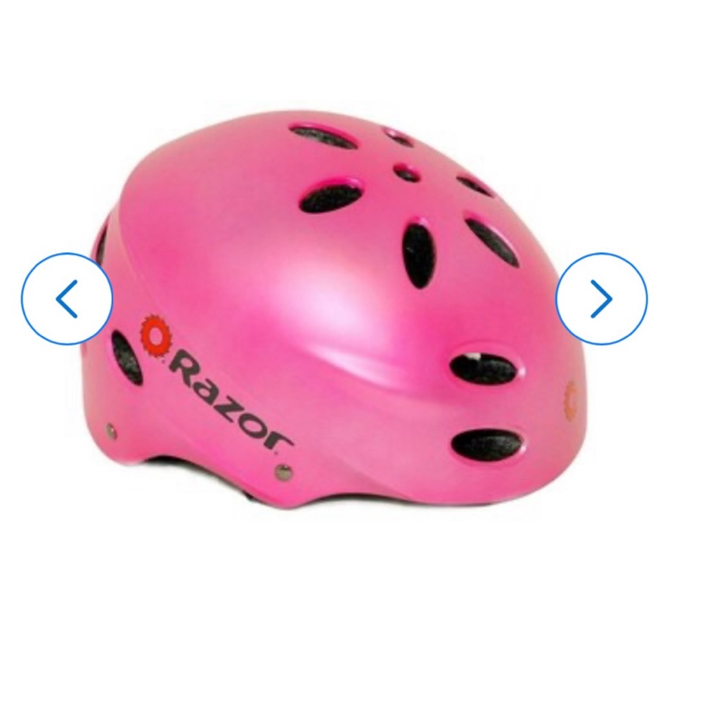 Razor Pink and Black Toy Helmet